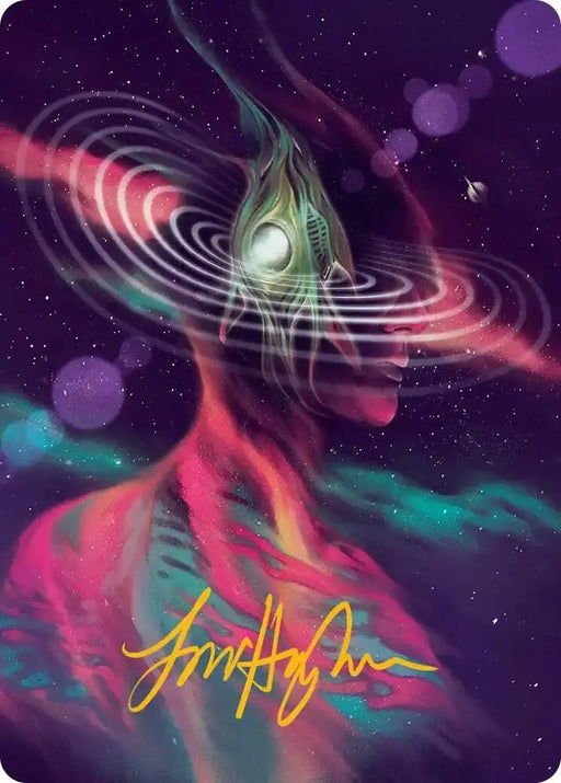 Terrasymbiosis Art Card (Gold-Stamped Signature) (41) [Edge of Eternities Art Series]