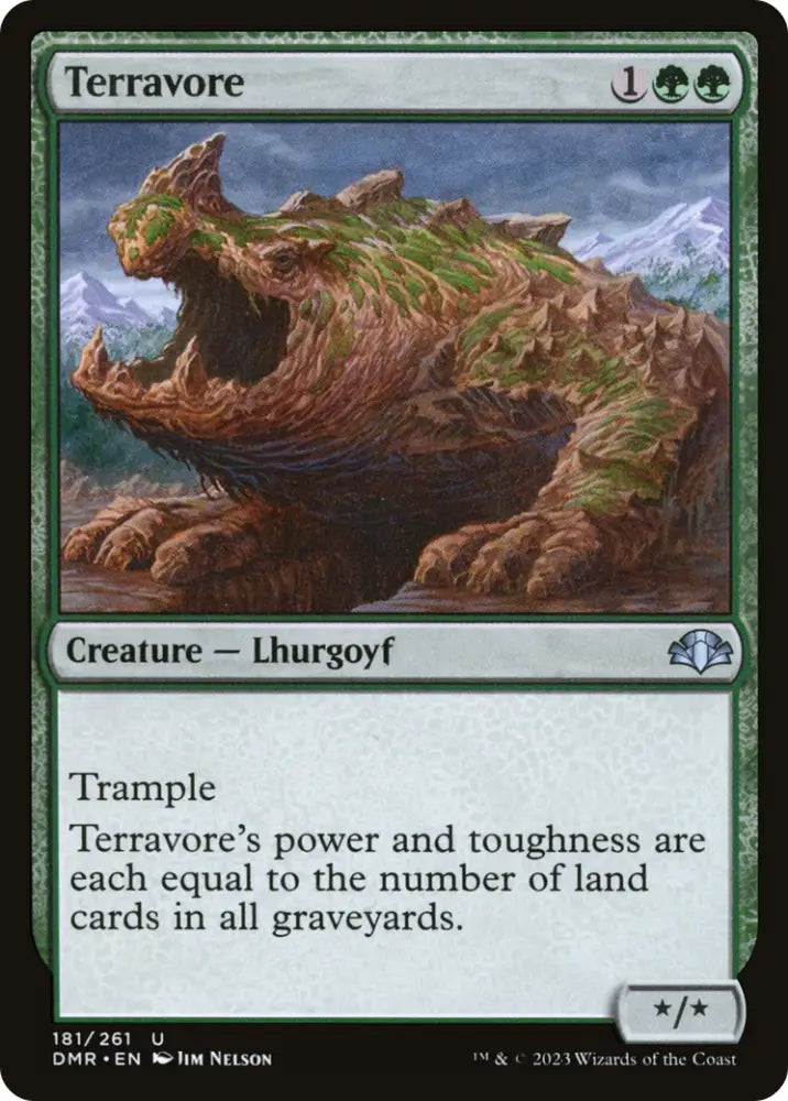 Terravore [Dominaria Remastered] - MTG Single