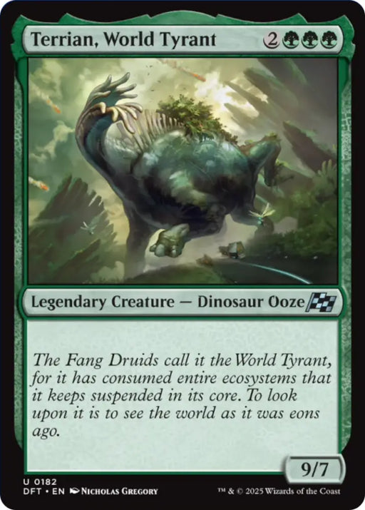 Terrian World Tyrant [Aetherdrift] - MTG Single