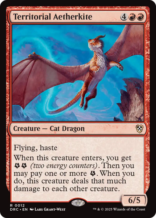 Territorial Aetherkite [Aetherdrift Commander] - MTG Single
