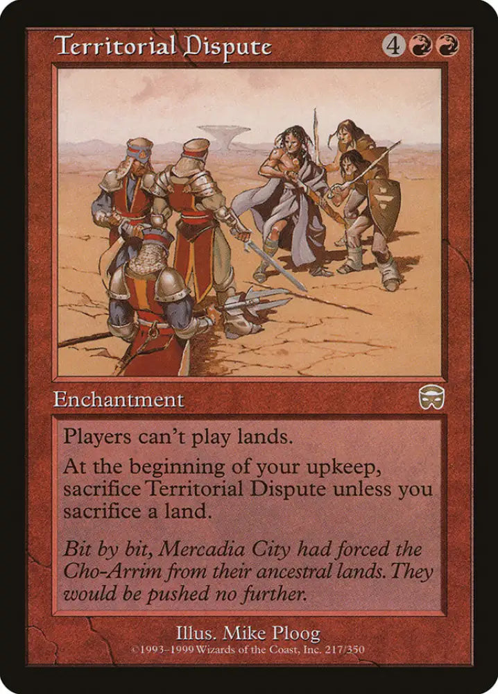 Territorial Dispute [Mercadian Masques] - MTG Single