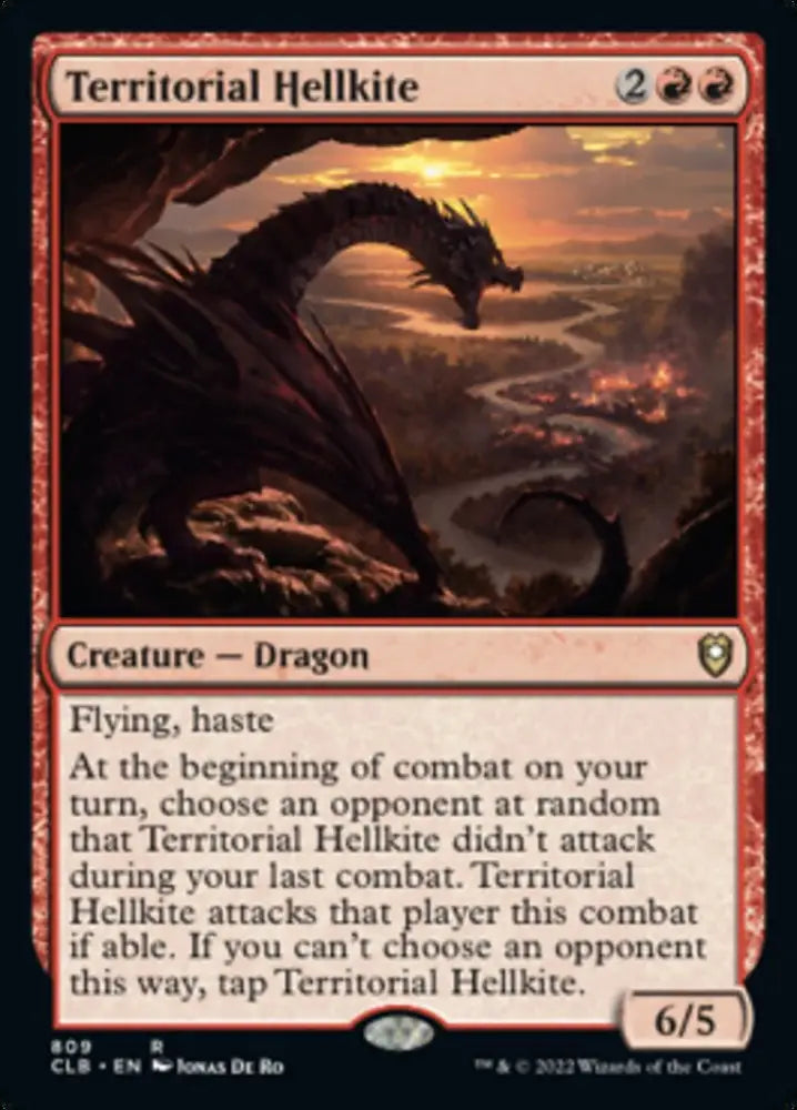 Territorial Hellkite [Commander Legends: Battle for Baldur’s Gate] - MTG Single