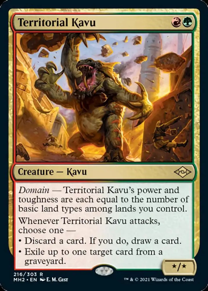 Territorial Kavu [Modern Horizons 2] - MTG Single