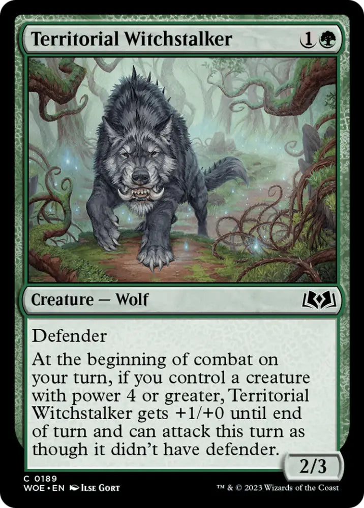 Territorial Witchstalker [Wilds of Eldraine] - MTG Single
