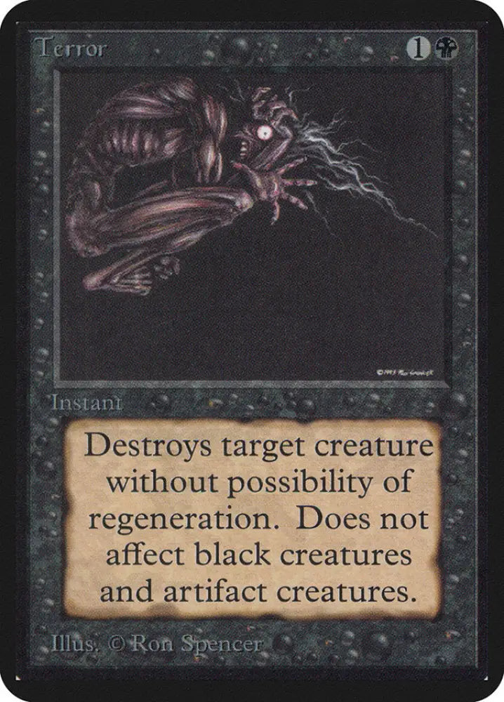 Terror [Alpha Edition] - MTG Single