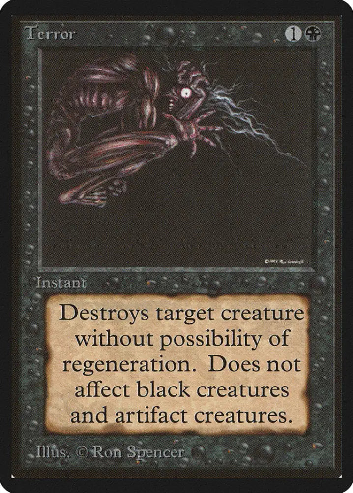 Terror [Beta Edition] - MTG Single