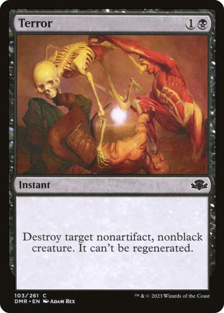 Terror [Dominaria Remastered] - MTG Single