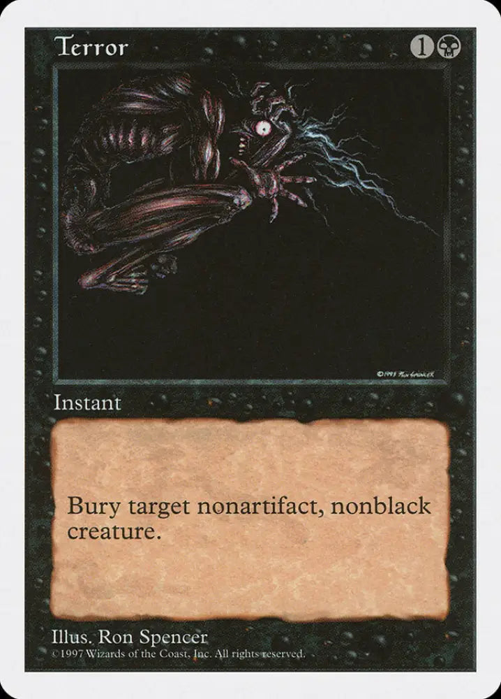 Terror [Fifth Edition] - MTG Single