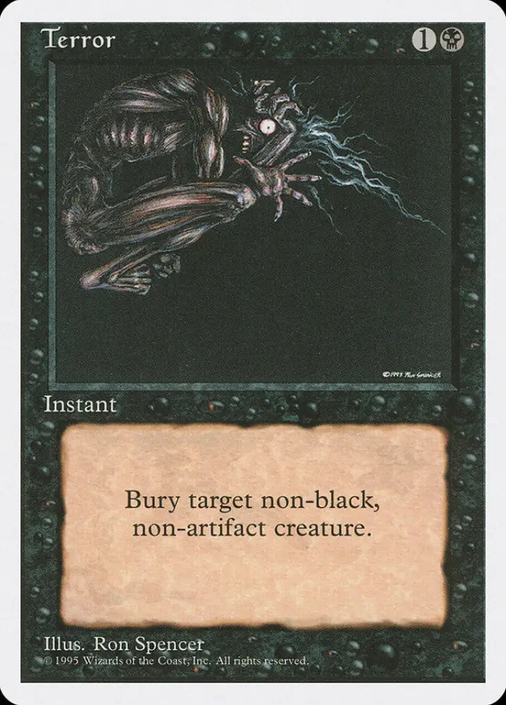 Terror [Fourth Edition] - MTG Single