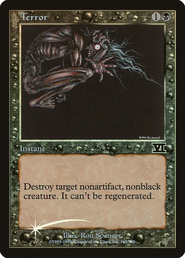 Terror [Friday Night Magic 2000] - MTG Single