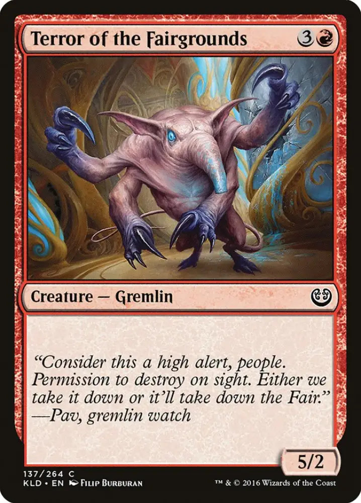 Terror of the Fairgrounds [Kaladesh] - MTG Single