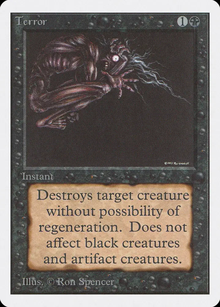 Terror [Unlimited Edition] - MTG Single