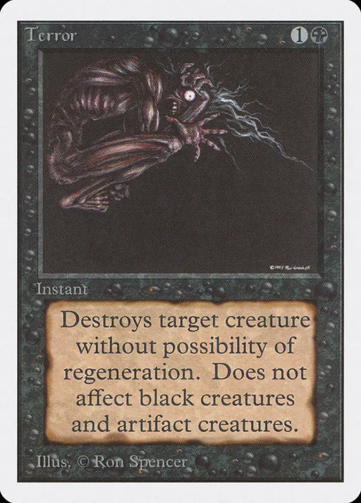 Terror [Unlimited Edition] - MTG Single