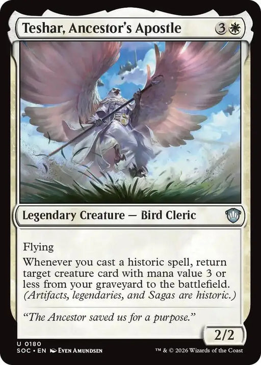 Teshar, Ancestor's Apostle (180) [Secrets of Strixhaven Commander]