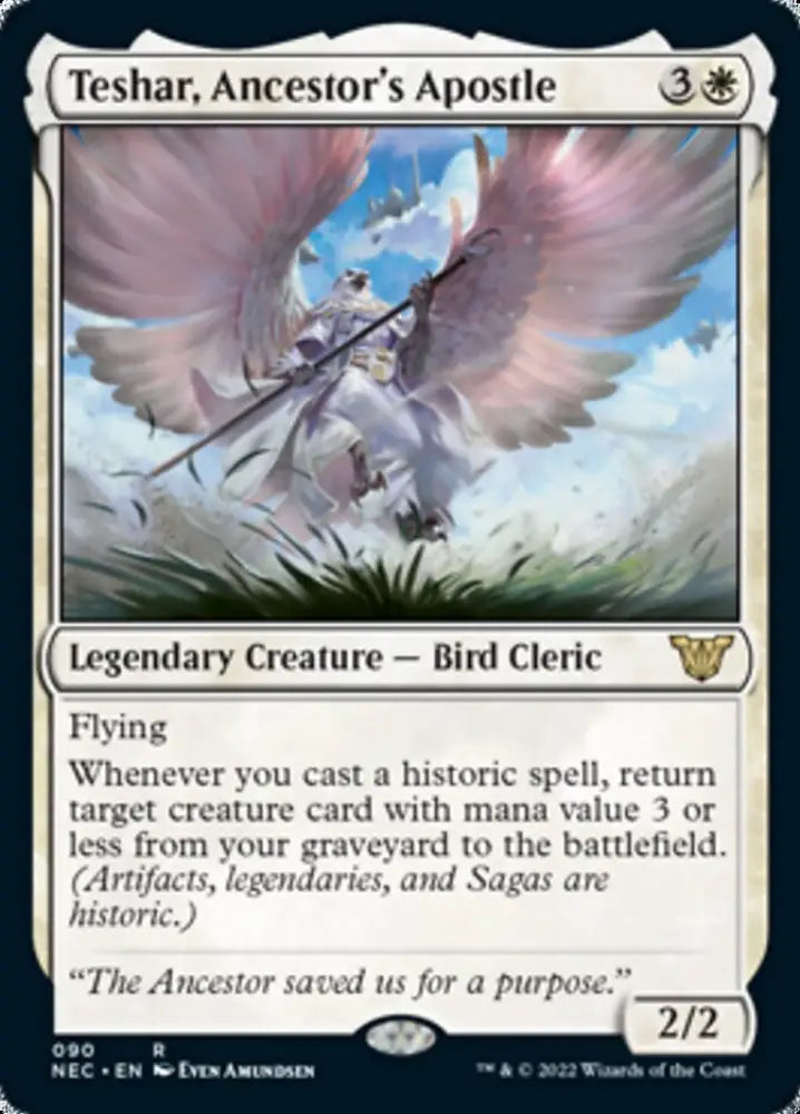 Teshar Ancestor’s Apostle [Kamigawa: Neon Dynasty Commander] - MTG Single