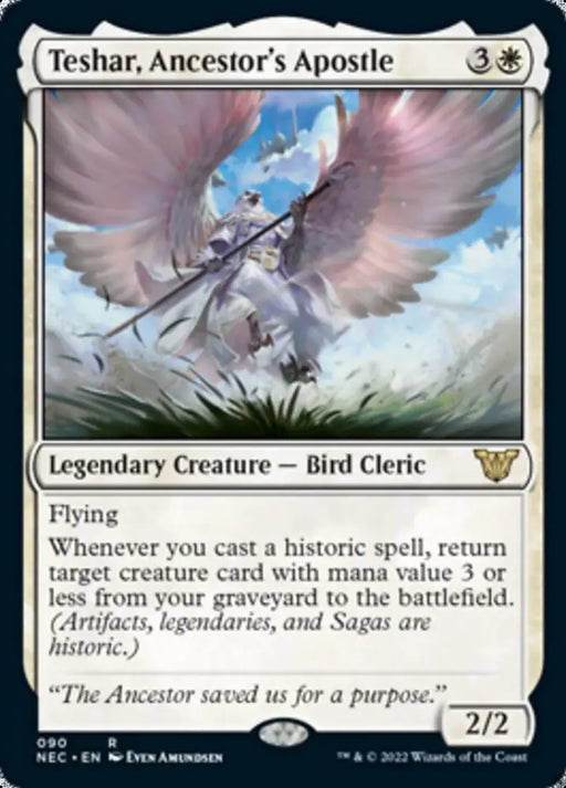 Teshar Ancestor’s Apostle [Kamigawa: Neon Dynasty Commander] - MTG Single