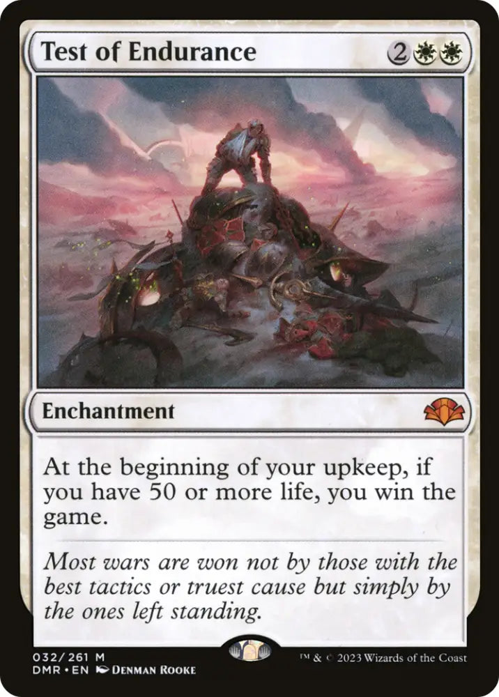 Test of Endurance [Dominaria Remastered] - MTG Single