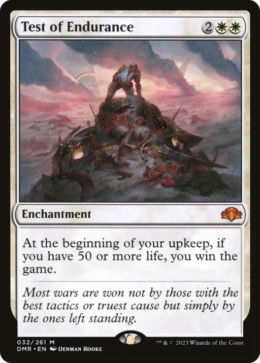 Test of Endurance [Dominaria Remastered] - MTG Single