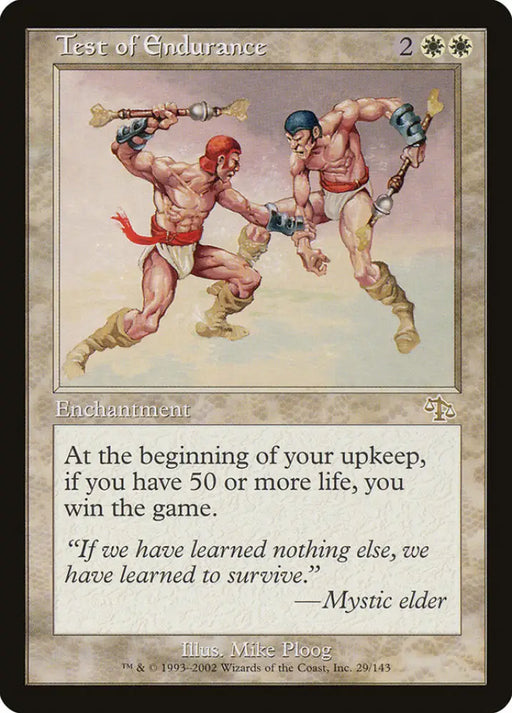 Test of Endurance [Judgment] - MTG Single