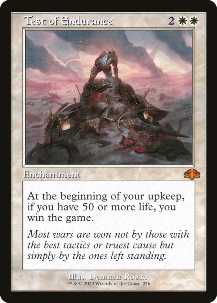 Test of Endurance (Retro) [Dominaria Remastered] - MTG Single