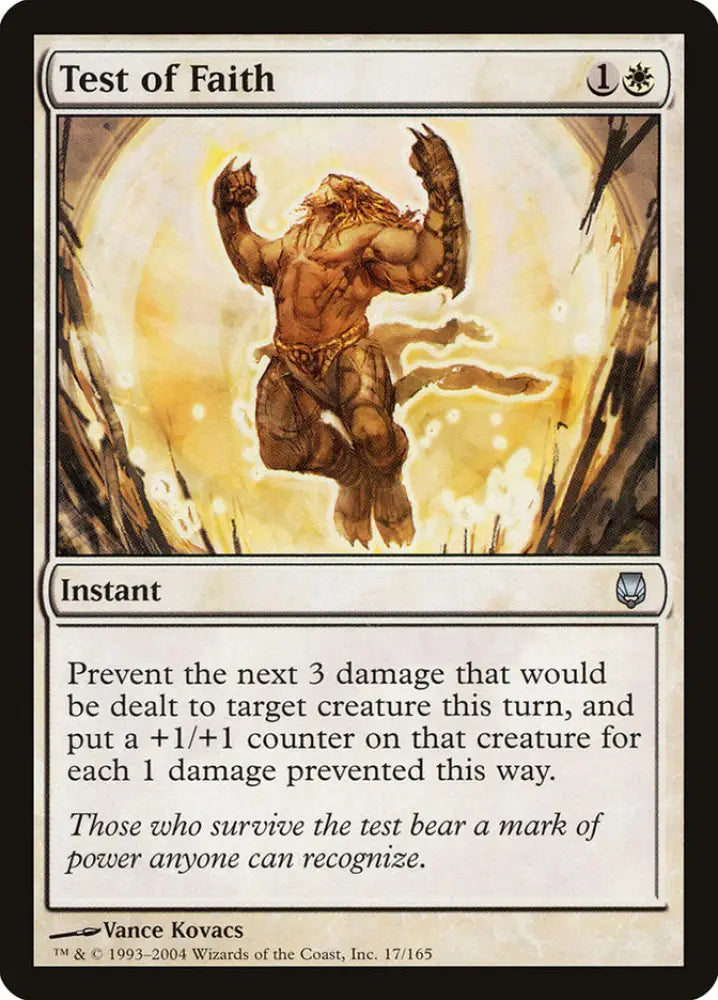 Test of Faith [Darksteel] - MTG Single