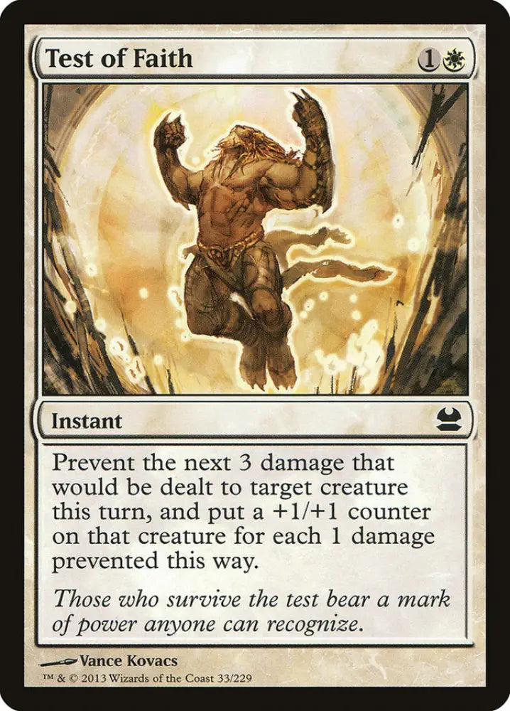 Test of Faith [Modern Masters] - MTG Single