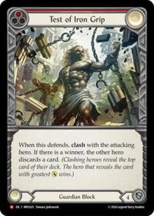 Test of Iron Grip (MPG025) [Mastery Pack Guardian]