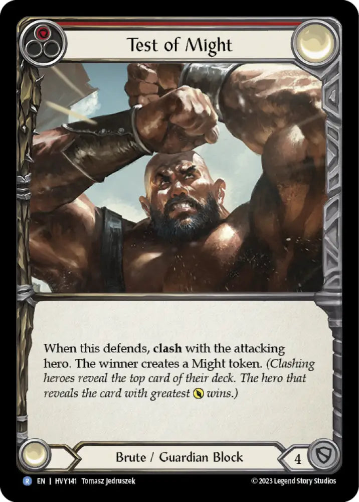 Test of Might [Heavy Hitters] - Flesh And Blood Single