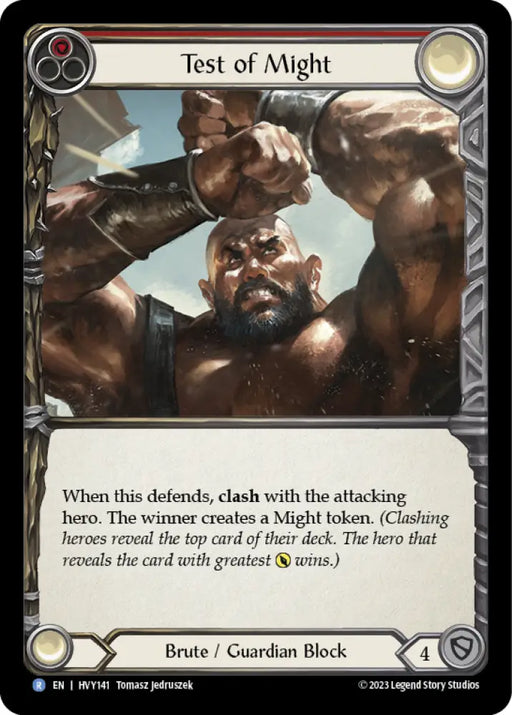 Test of Might [Heavy Hitters] - Flesh And Blood Single