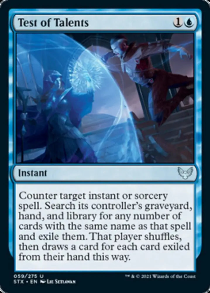 Test of Talents [Strixhaven: School of Mages] - MTG Single