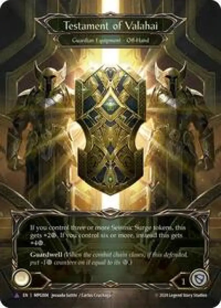 Testament of Valahai (Marvel) (MPG004) [Mastery Pack Guardian]