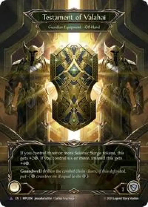 Testament of Valahai (Marvel) (MPG004) [Mastery Pack Guardian]