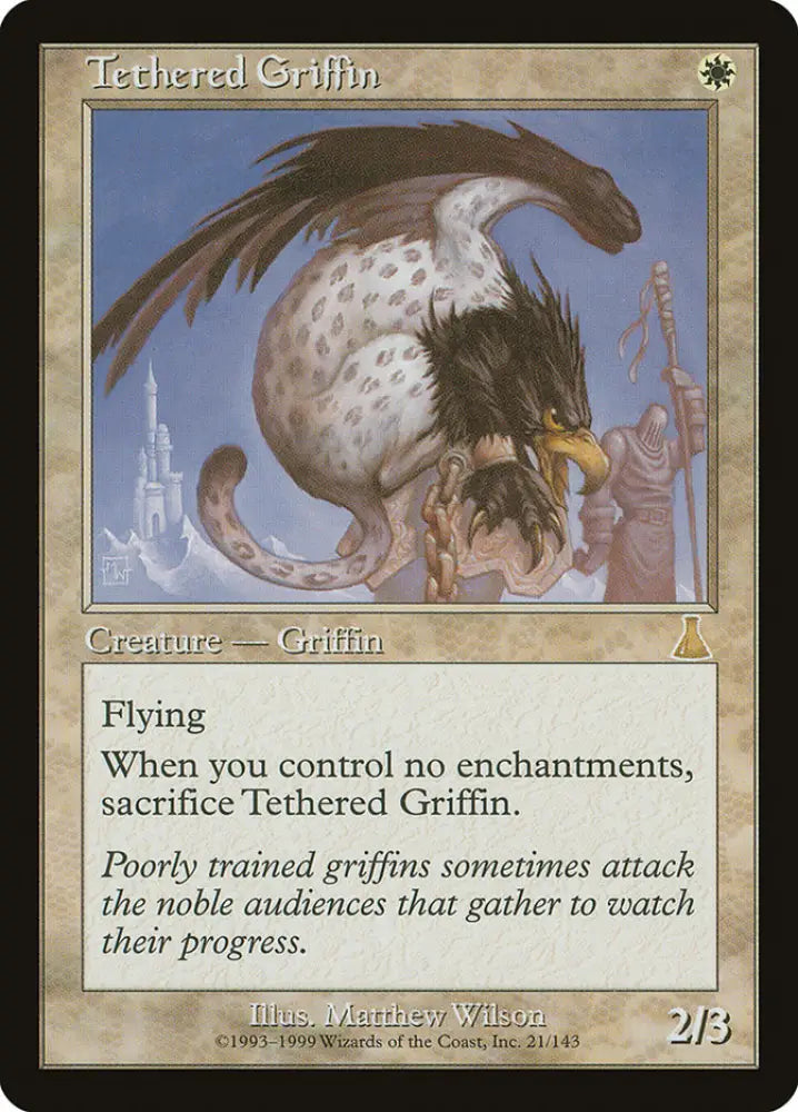 Tethered Griffin [Urza’s Destiny] - MTG Single