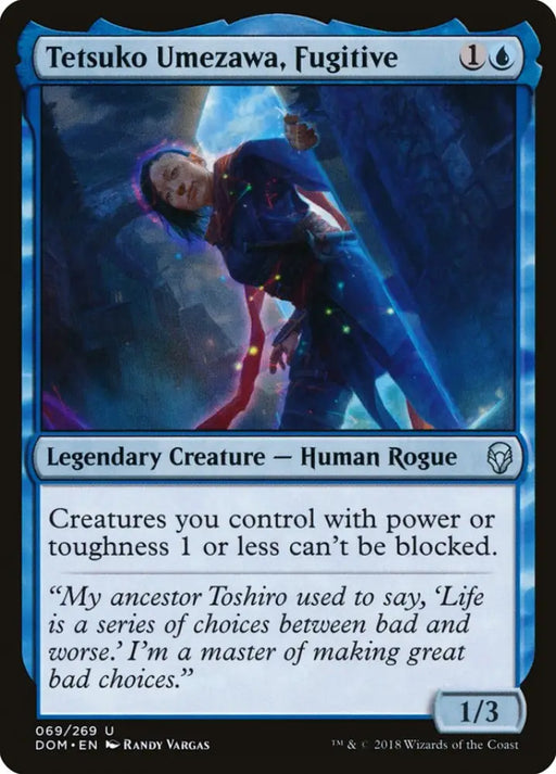 Tetsuko Umezawa Fugitive [Dominaria] - MTG Single