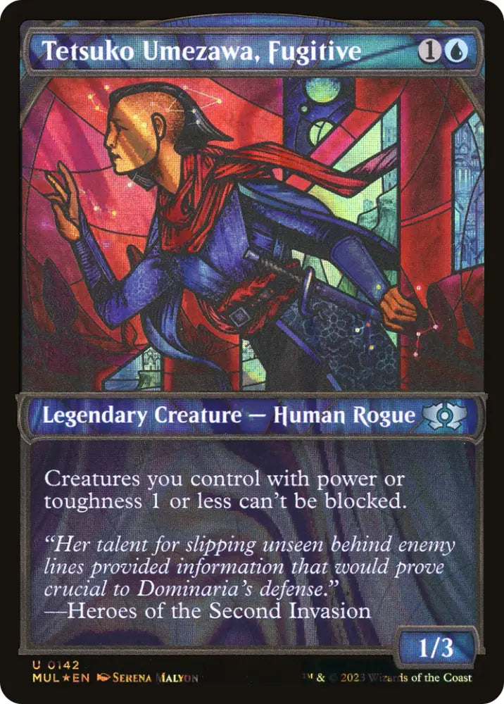 Tetsuko Umezawa Fugitive (Halo Foil) [Multiverse Legends] - MTG Single