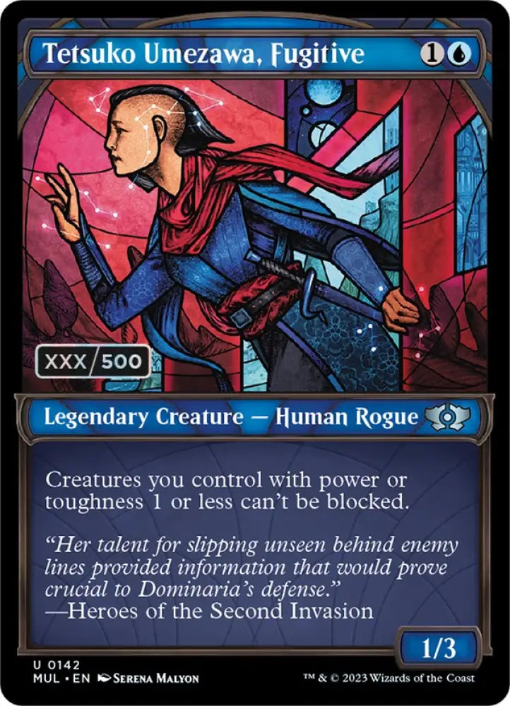 Tetsuko Umezawa Fugitive (Serialized) [Multiverse Legends] - MTG Single