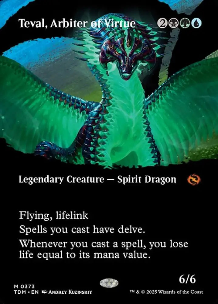 Teval, Arbiter of Virtue (373) [Tarkir: Dragonstorm]