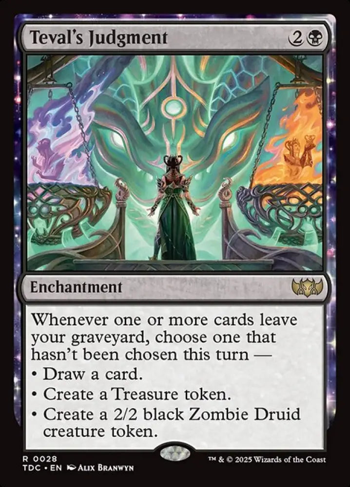 Teval's Judgment (28) [Tarkir: Dragonstorm Commander]