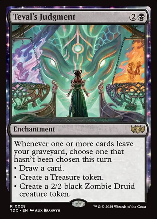 Teval's Judgment (28) [Tarkir: Dragonstorm Commander]