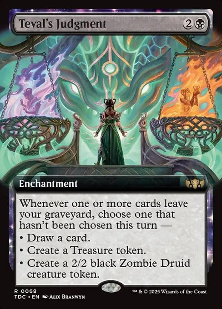 Teval's Judgment (68) [Tarkir: Dragonstorm Commander]