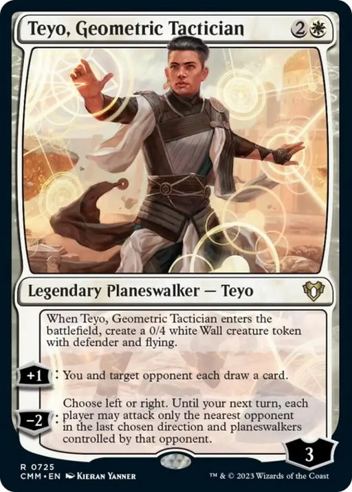 Teyo Geometric Tactician [Commander Masters] - MTG Single