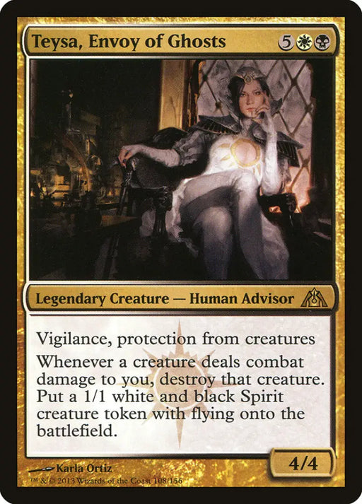 Teysa Envoy of Ghosts [Dragon’s Maze] - MTG Single