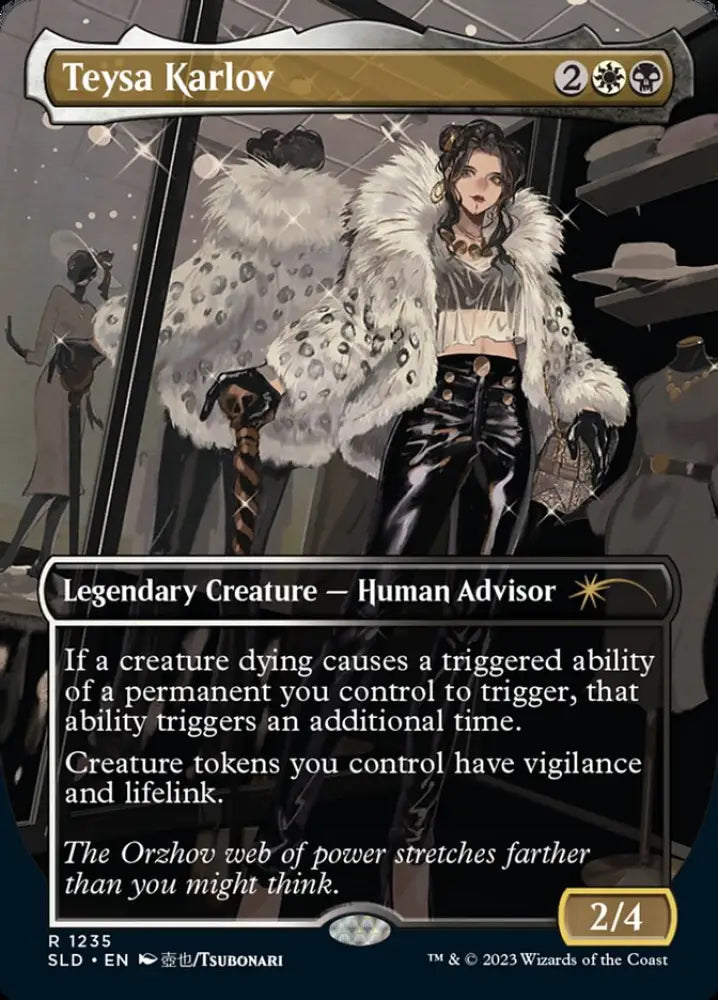 Teysa Karlov (Borderless) [Secret Lair Drop Series] - MTG Single