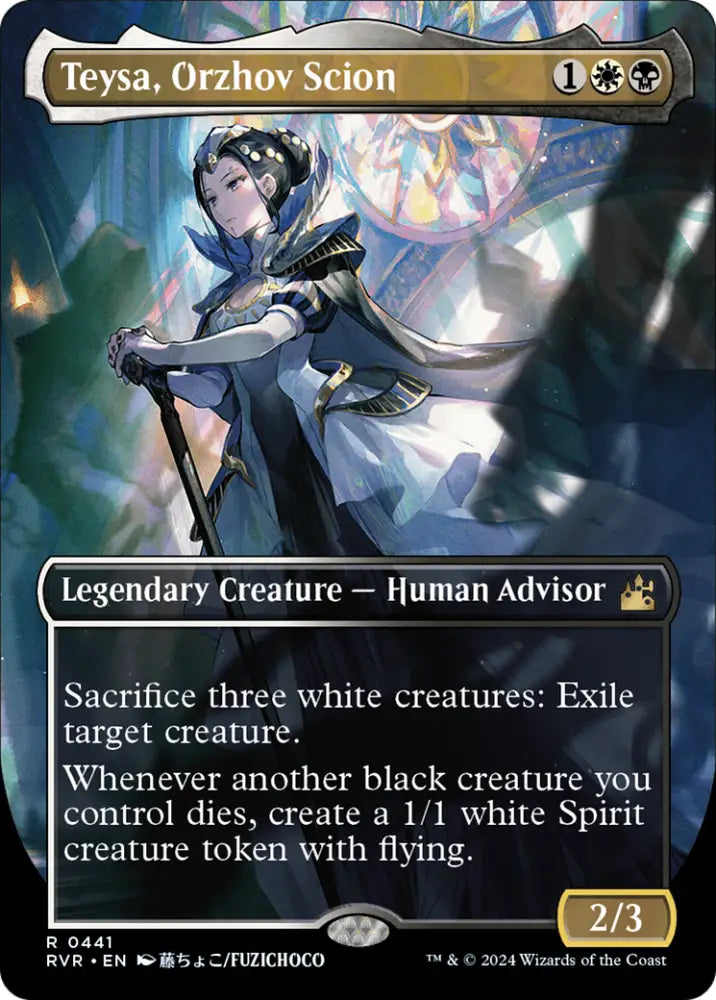 Teysa Orzhov Scion (Anime Borderless) [Ravnica Remastered] - MTG Single