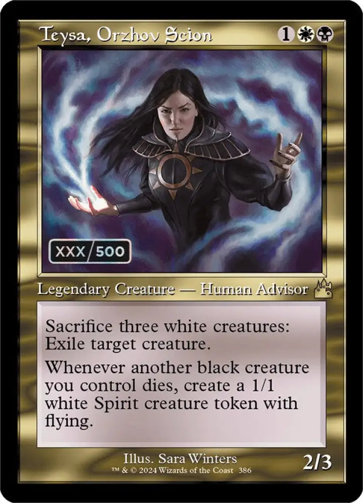 Teysa Orzhov Scion (Retro) (Serialized) [Ravnica Remastered] - MTG Single
