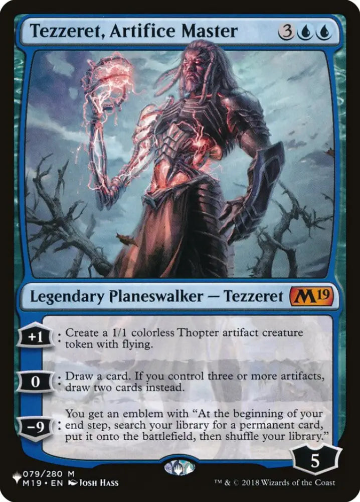 Tezzeret Artifice Master [The List] - MTG Single