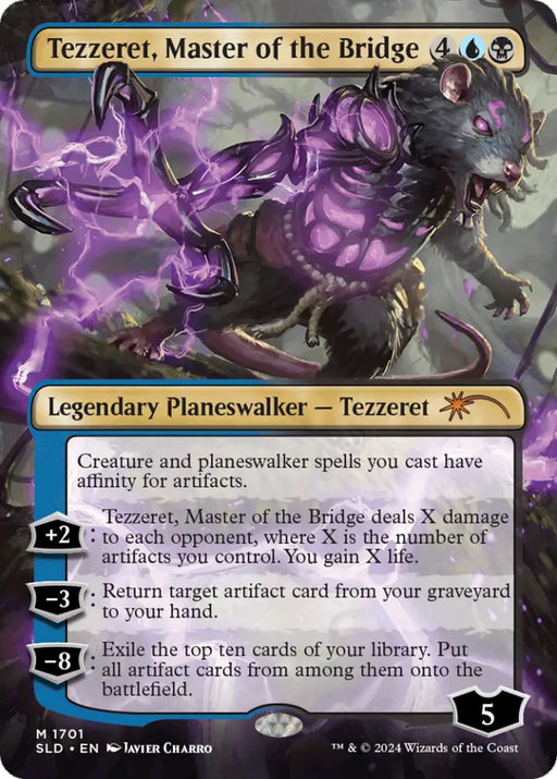 Tezzeret Master of the Bridge (Rainbow Foil) [Secret Lair Drop Series] - MTG Single