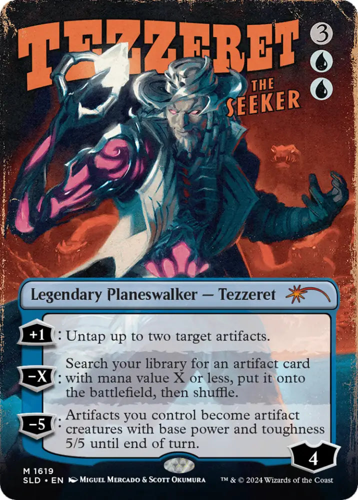 Tezzeret the Seeker (1619) [Secret Lair Drop Series] - MTG Single