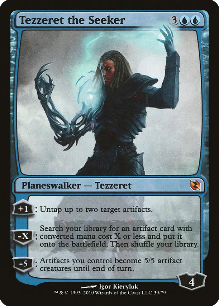 Tezzeret the Seeker [Duel Decks: Elspeth vs. Tezzeret] - MTG Single