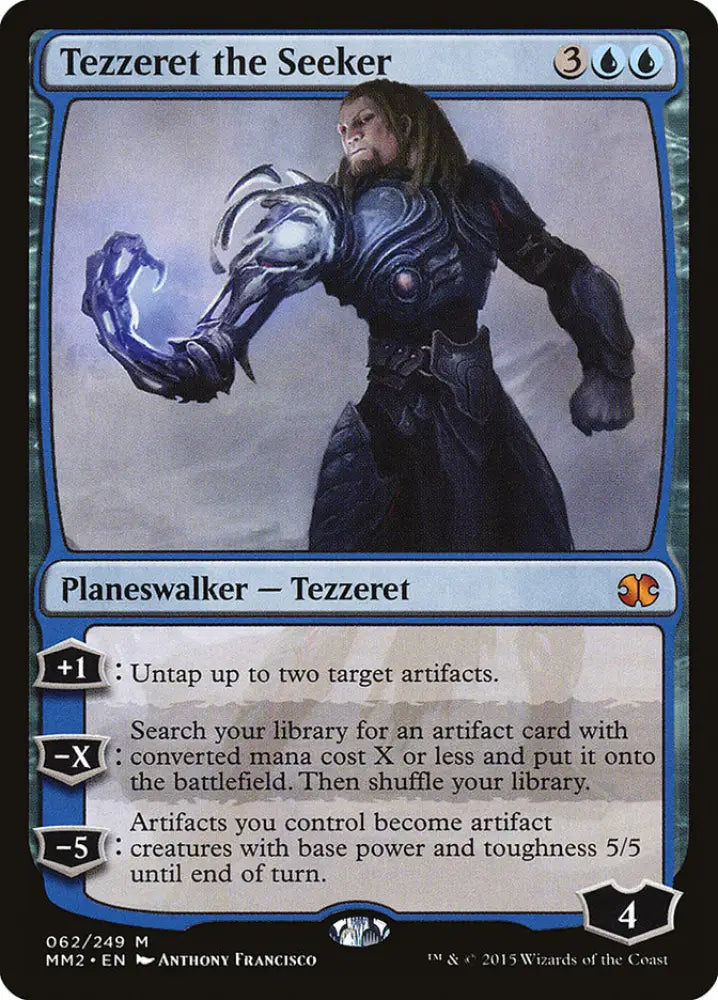 Tezzeret the Seeker [Modern Masters 2015] - MTG Single